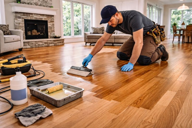 Wood Floor Refinishing Service